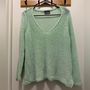 Wooden Ships Maui V-Neck Knitted Sweater